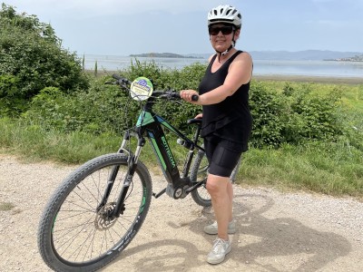 Ik fiets mee voor Bindkracht. Geef je mij een duwtje ?